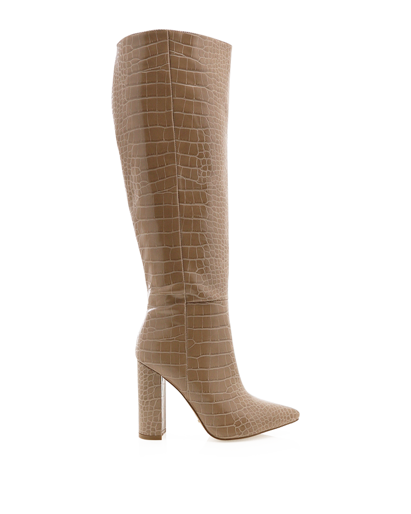 Milla - Nude Croc